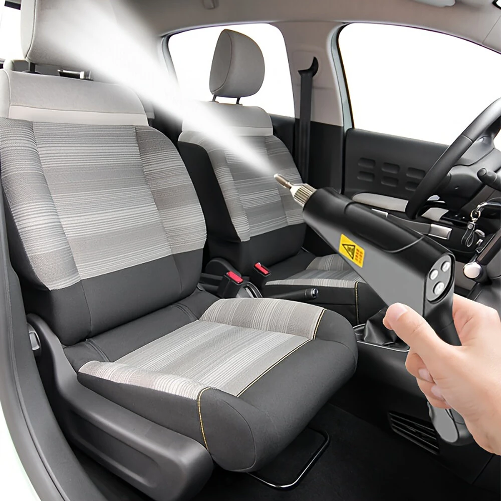 (image for) 1500W Handheld High Pressure Steam Cleaner Household Steam Cleaner Suitable For Kitchen Fumes Sofas Small Air Conditioners Washing Machines